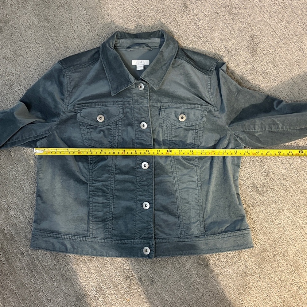 J. Jill Charcoal corduroy Jacket - Picture 8 of 8